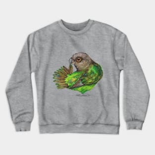 Brown-headed Parrot Crewneck Sweatshirt